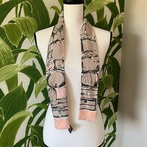 Louis Vuitton small bag handle wrap or head tie